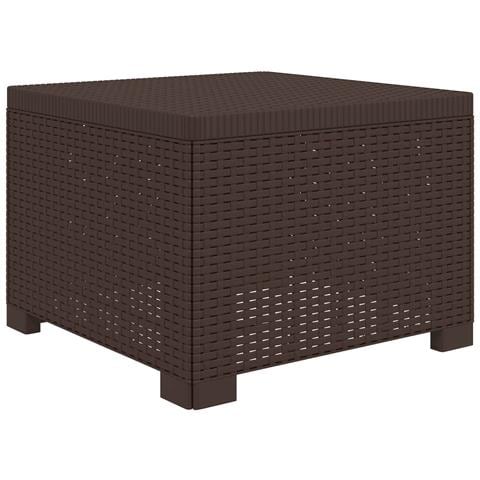 Divano da Giardino a 1 Posto con Cuscino Aspetto Rattan PP - Foto 2