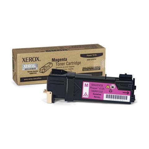 106R01332 Toner Originale Magenta per Phaser 6125 / 6125N Capacità 1000 Pagine - Foto 5