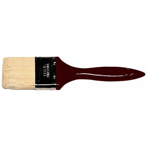 Pennello Pennellessa Tripla Pura Setola N. 20 con Manico in Legno - Foto 1