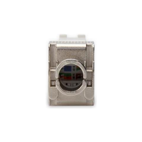Inserto Jack Stp Schermato Rj45 8 Poli Cat 5E (Frutto)  - Foto 2