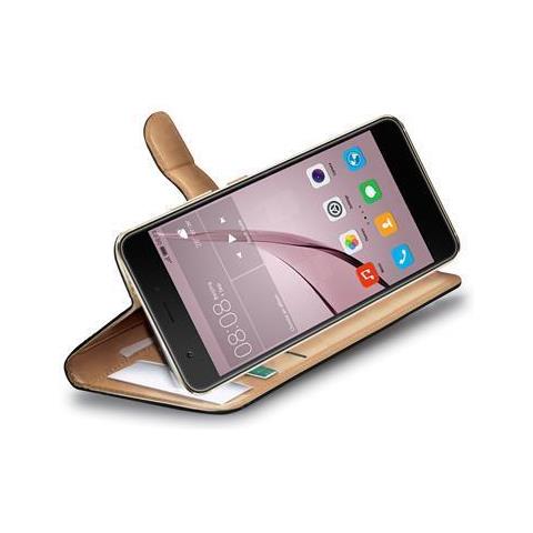 Custodia Wally in Similpelle per Huawei Nova - Colore Nero - Foto 2