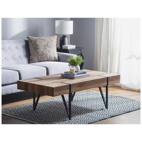 Tavolino Da Caffè Marrone Adena - Foto 29