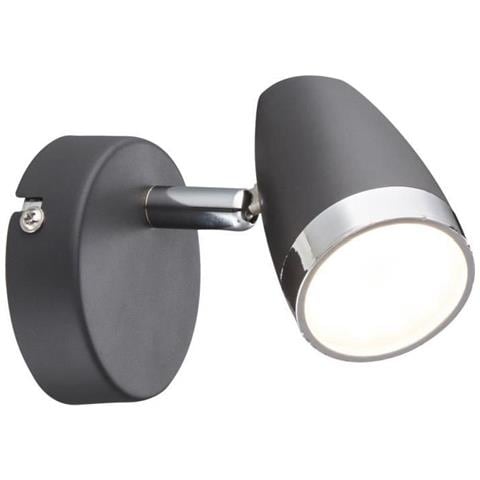 Anello Di Led 4 Watt Parete Riscaldatore Portatile Illuminazione Lampada Luce Cromo Globo 56110-1 - Foto 1