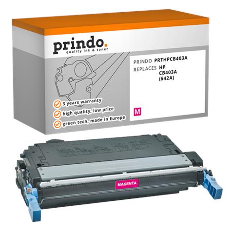 Toner Magenta Prthpcb403a ~7500 Pagine Alternativa Per Hp Cb403a (642a) - Foto 1