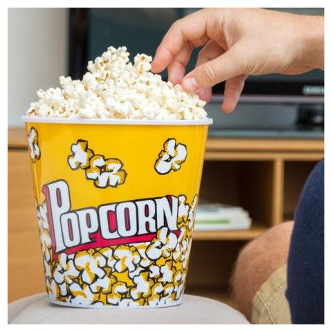 Secchiello per pop-corn Popcorn Feste Cinema Casa Bambini - Foto 2