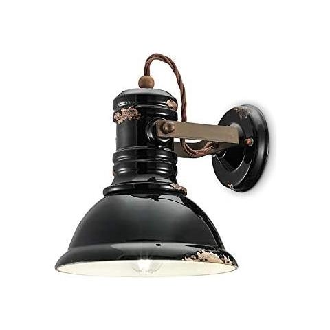 Industrial C1693, Applique D23, - Nero - Foto 1