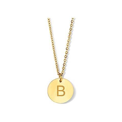 Collana Co88 Con Ciondolo Lettera B 15 Mm Ipg - Foto 1