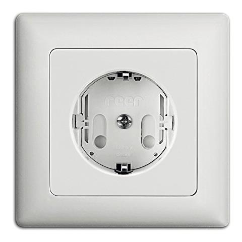 32010 - confezione Da Presa Protezione Avvitabile, Bianco - Foto 1