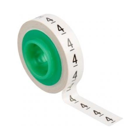 Marcatore Cavi Nastri Identificazione Ricambi Numero 4 - Italia Sdr4 - Foto 2