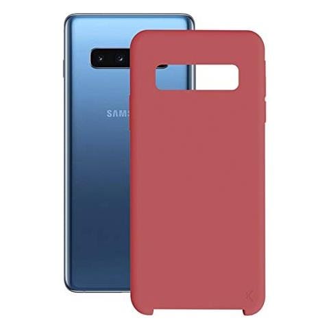 S1903573 Custodia Per Cellulare Samsung Galaxy S10+ Soft Rosso - Foto 1
