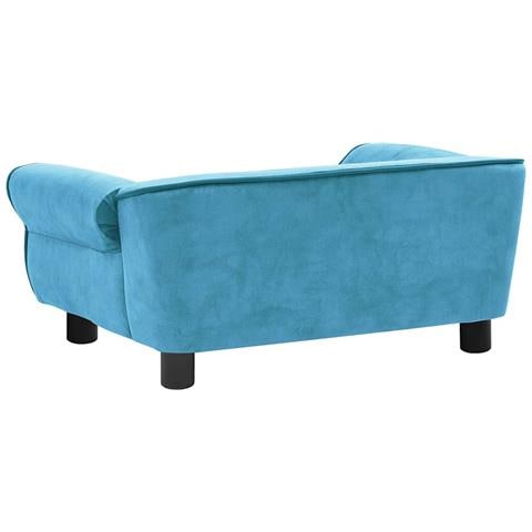 Divano per Cani Turchese 72x45x30 cm in Peluche - Foto 9