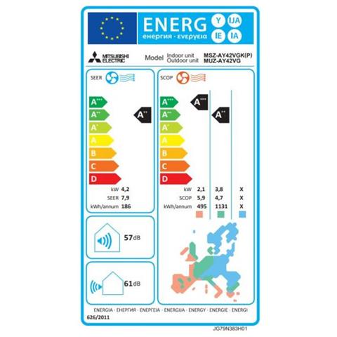 Unità Esterna MUZ-AY35VGUE - Foto 2