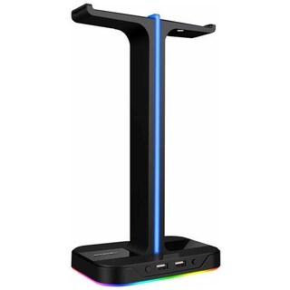 Supporto Cuffie Havit Con RGB, Hub USB 2 Porte E Audio Surround 7.1, Per Gamer