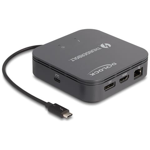 Thunderbolt 3 Mini Docking Station 8K - DisplayPort / HDMI / USB / LAN / Audio / PD 3.0 - Foto 1
