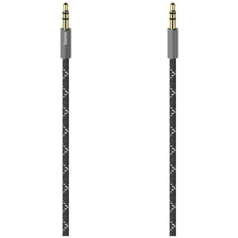 Cavo Jack 3.5 00205130 Gold Plated Nero Nero - Foto 1