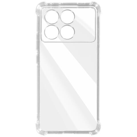 Cover Anti-urto Per Xiaomi Poco X6 Pro Silicone Angoli Rinforzati, Trasparente - Foto 2