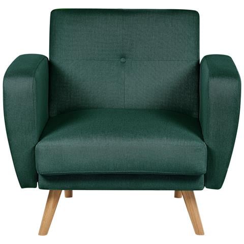 Poltrona Reclinabile Tessuto Verde Florli - Foto 6