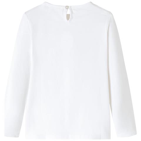 Maglietta Da Bambino A Maniche Lunghe Ecru 128 - Foto 2