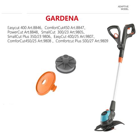 Set Bobina Di Ricambio E Copertura Per Tagliabordi Gardena 2 Bobine - Foto 3