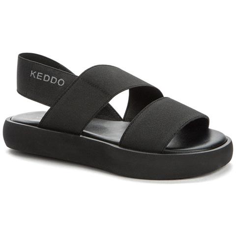 Black Casual Open Sandals Sandali Tessile Scarpe Bambina Nero Eu 36, 527160-09-01 - Foto 1