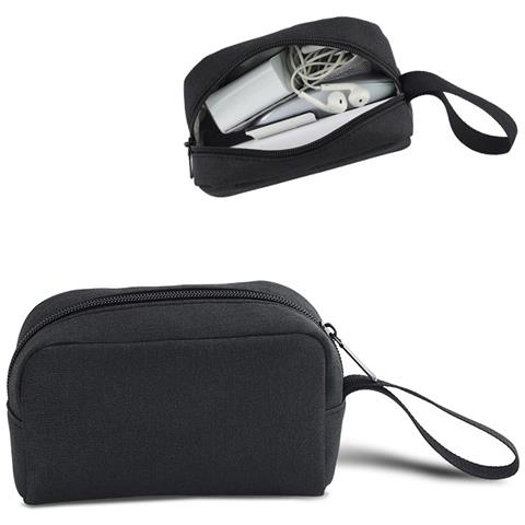 Piccola Borsa Organizer Per Dispositivi Elettronici - Nero Black - Foto 1