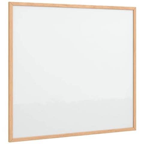 Lavagna Bianca Magnetica Con Cornice In Legno Di Pino 60x55 Cm - Foto 2