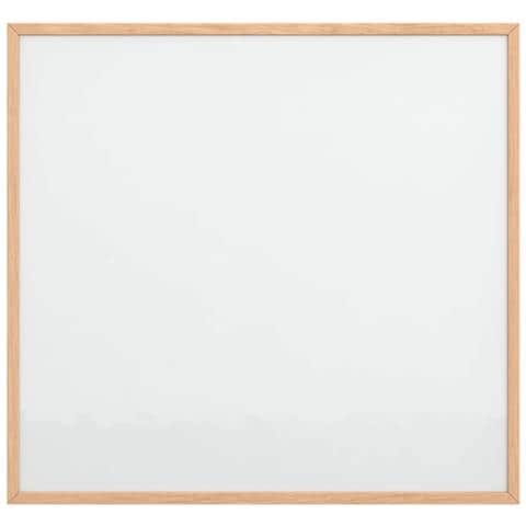 Lavagna Bianca Magnetica Con Cornice In Legno Di Pino 60x55 Cm - Foto 3