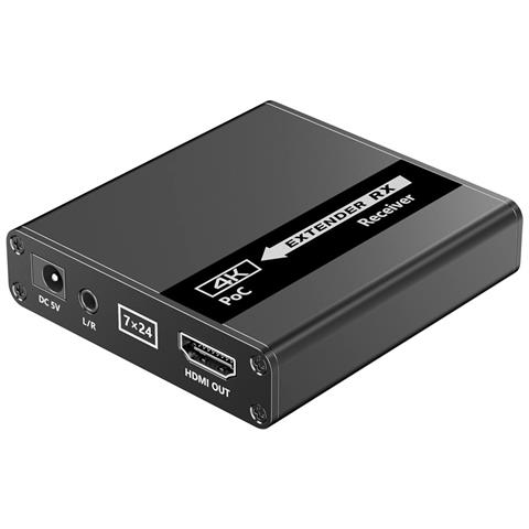 IDATA EX-HL81TYP moltiplicatore AV Trasmettitore e ricevitore AV Nero - Foto 2