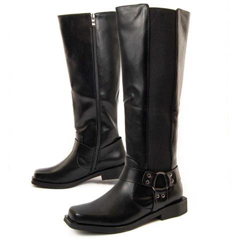 Boot Arena Nero Nero Materiale Sintetico E Tessile - Foto 1