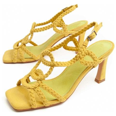 Sandalo Con Tacco Sanndal20 Verde. - Foto 1