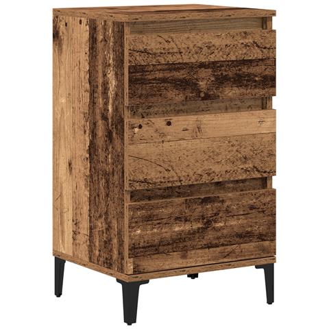 Comodino Legno Vecchio 40x35x70 cm Legno Ingegnerizzato - Foto 1