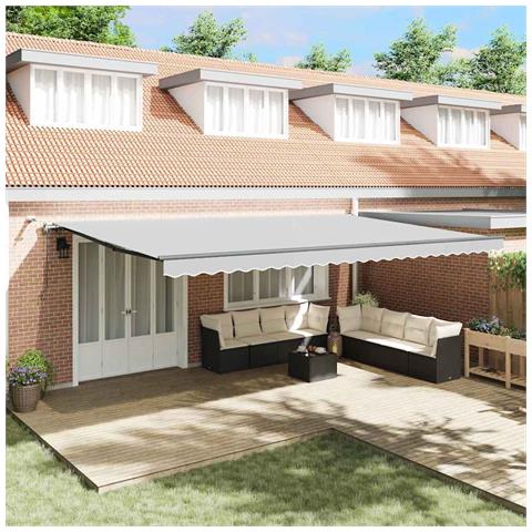 Tenda da Sole con Antracite 6 × 3,5 m Metallo - Foto 2