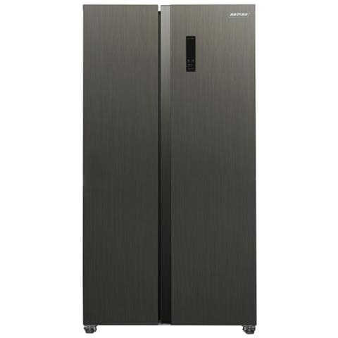 -563-SBS-14/N frigorifero side-by-side Libera installazione 532 L E Acciaio inox - Foto 1