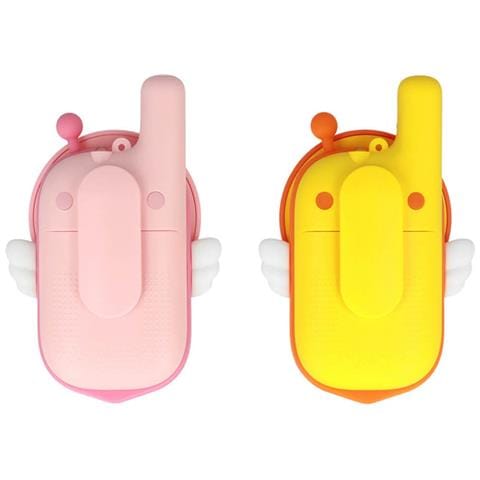 2 Walkie-talkie Per Bambini Schermo Lcd Retroilluminato, Modello Bzz., Rosa - Foto 2