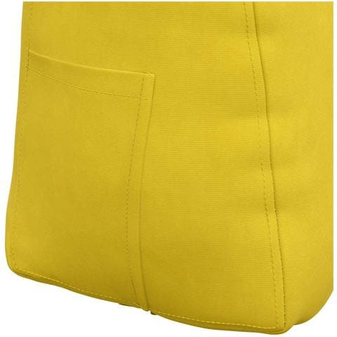 Cuscino per Schiena Giallo 45 x 24 x 50 cm Velluto - Foto 9