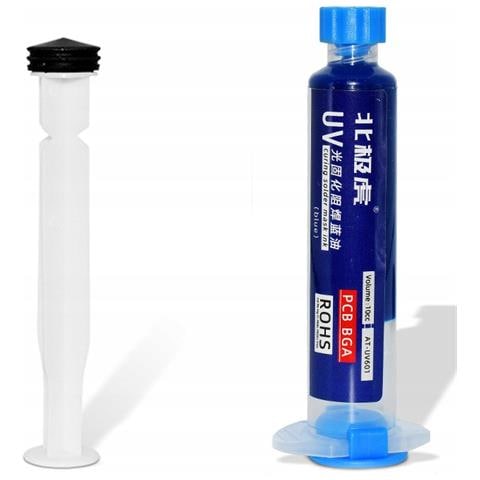 Set Soldermaska Blu 10ml Con Pistone E Lampada Uv - Protezione Pcb, Isolamento, Rapida Indurimento | Ideale Per Riparazioni E Produzione Circuiti Stampati - Foto 7