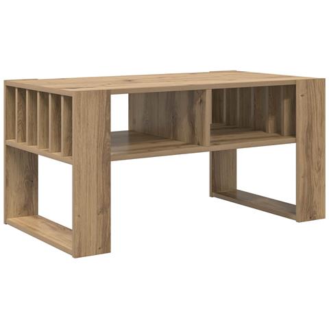 Tavolino da salotto Rovere artigianale 92 x 49,5 x 45 cm - Foto 1