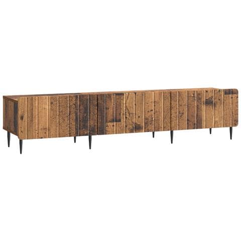 Mobile TV Legno antico 147 x 34,5 x 32 cm Legno ingegnerizzato - Foto 1