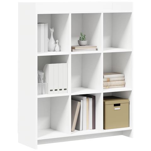 Libreria Bianco 87,5 x 30 x 111 cm Legno ingegnerizzato - Foto 2