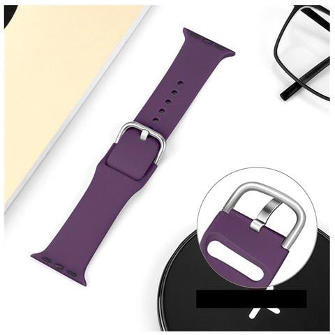 Cinturino In Silicone Aps Cinturino In Silicone Per Orologi Ultra / 9 / 8 / 7 / 6 / 5 / 4 / 3 / 2 / Se (49 / 45 / 44 / 42 Mm) Bracciale Per Orologio Menta - Foto 7