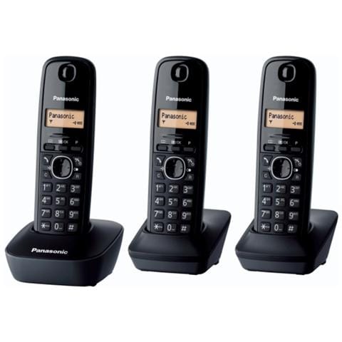 KX-TG1613JTH Trio 3x Cordless DECT black - Foto 2