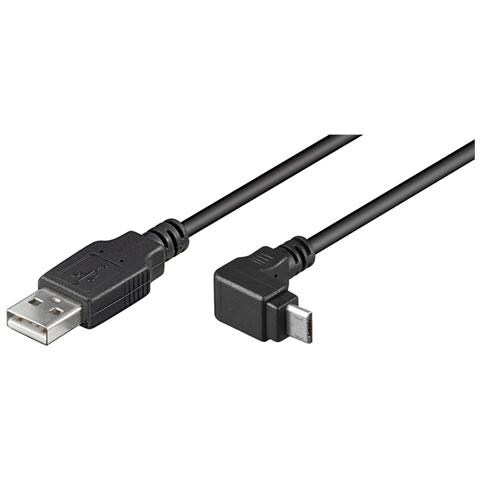 Cavo Micro Usb Connettore 90 Gradi Mt. 1,80 - Foto 2
