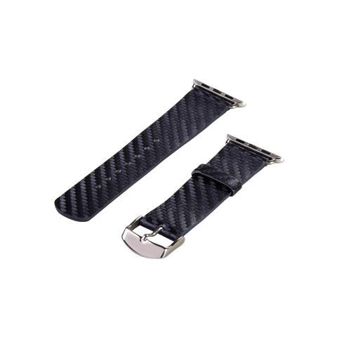 Cinturino in carbonio per Apple Watch da 42mm - Blu - Foto 3