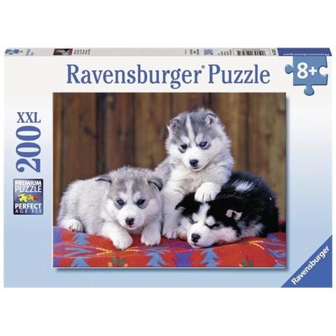 Puzzle 200 Cuccioli Di Husky - Foto 2
