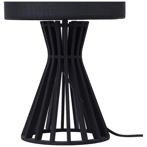 Lampada Da Tavolo In Legno Color Nero Carrion - Foto 31