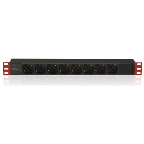 Techly Multipresa 8 Posti da Rack 19" Connettore C14 1 HE - Foto 6