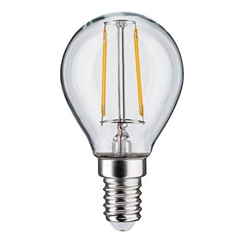 28690 Lampadina Led A Goccia, 4,8 Watt, Dimmerabile, Trasparente, 2700 K, Luce Bianca Calda E14 - Foto 1