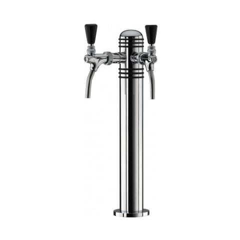 Ich-zapfe Beccuccio Per Rubinetto In Acciaio Inox Con Incavo - Filettatura 5/8 Di Pollice, Foro Passo 7 Mm, Lunghezza 55 Mm - 3