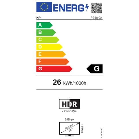 Monitor 23.8" LED IPS 24MQ 2560x1440 QHD Tempo di Risposta 5ms - Foto 2