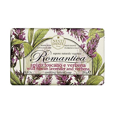 Sapone Naturale Frizzante Nesti Dante Romantica - Lavanda Selvatica Toscana E Verbena 250g / 8.8oz - Foto 1